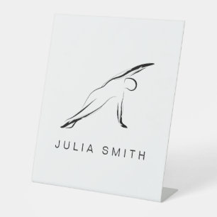 Signe De Table Pilates Pose Côté Pli