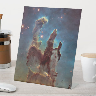 Signe De Table Piliers de la création, nébuleuse de l'Aigle Hubbl