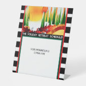 SIGNE DE TABLE PINE DE VACANCES (Recto)