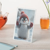 Signe De Table pingouin (In SItu)