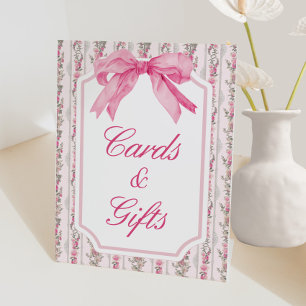 Signe De Table Pink Love Shack Vintage Fancy Cartes et Cadeaux
