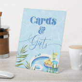 Signe De Table Piscine anniversaire Cartes et cadeaux (In SItu)