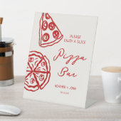 Signe De Table Pizza Theme That's Amore Pizza Bar (In SItu)