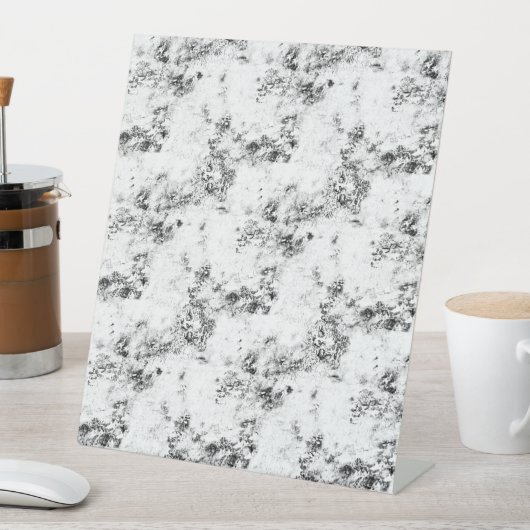 Signe De Table plan de terrain Dix-sept (In SItu)