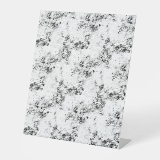 Signe De Table plan de terrain Dix-sept (Recto)