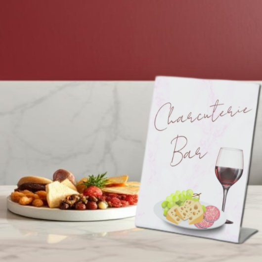 Signe De Table Planche de charcuterie