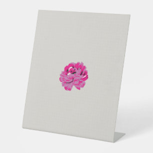Signe De Table plante, fleur, pétale, rose, magenta, police, moti