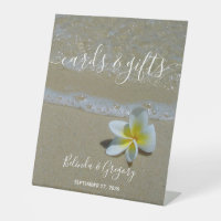 Plumeria Frangipani Sur Sable Cartes Et Cadeaux De