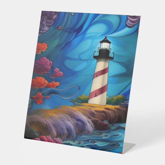 Signe De Table Point phare (Recto)