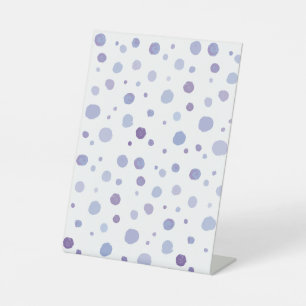 Signe De Table pois peint à la main