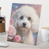 Signe De Table Poodle (In SItu)