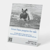 Signe De Table Poster du vendeur (Recto)