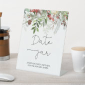 Signe De Table Pot à date de la Saint-Valentin Evergreen (In SItu)