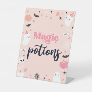 Signe De Table Potions Magiques Jolie Halloween Fantôme Décor Ann