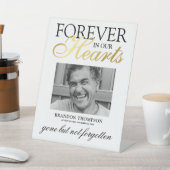 Signe De Table Pour toujours dans nos coeurs Mariage (In SItu)