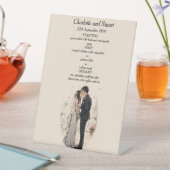 Signe De Table Premier menu Kiss (In SItu)