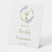 Signe De Table Première sainte communion (Recto)