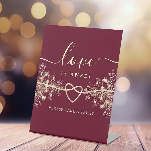 Signe De Table Prenez un traité de mariage