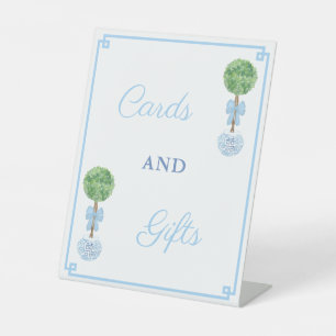 Signe De Table Preppy Boxwood Cartes Et Cadeaux Baby shower Garço