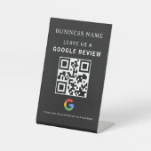 Signe De Table Présentoir de table pour avis Google (Recto)
