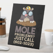 Signe De Table Problèmes de chimie - Mole (In SItu)