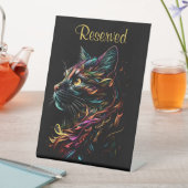 Signe De Table Profil Feline Stately Réservé (In SItu)