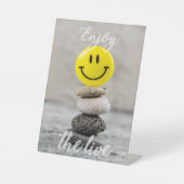 Signe De Table Profite de la vie ! (Recto)