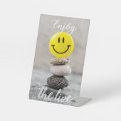 Signe De Table Profite de la vie ! (Recto)