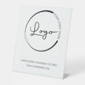 Signe De Table Promotion du logo commercial personnalisé (Recto)