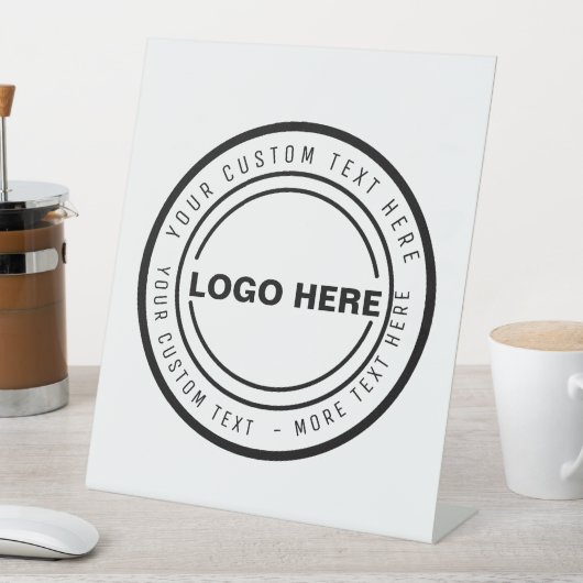 Signe De Table publicité de logo d'entreprise personnalisée (In SItu)