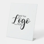 Signe De Table publicité de logo d'entreprise personnalisée (Recto)