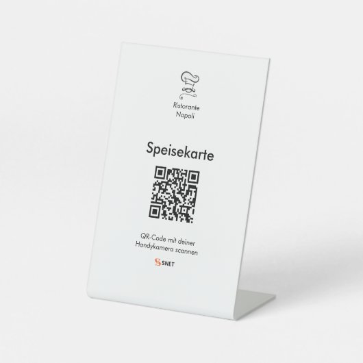SIGNE DE TABLE QR (Recto)
