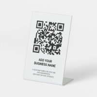 QR Code numérisable sans contact