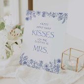 Signe De Table Quelque chose de bleu avant de deviner combien de 