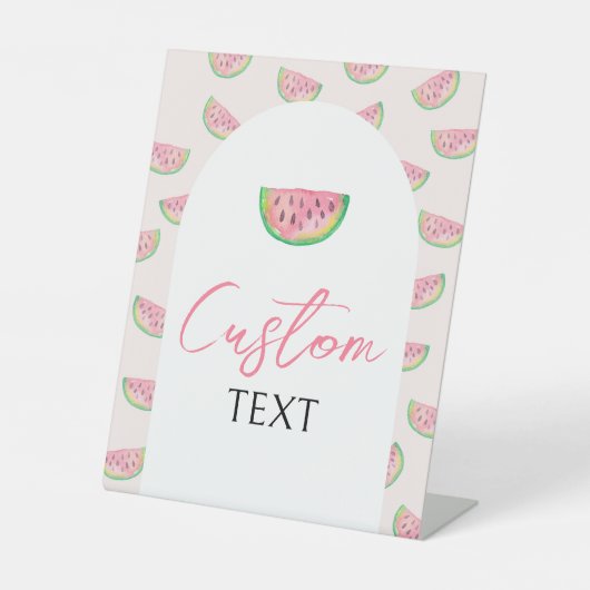 Signe De Table Quelqu'un de Sweet est en chemin, Baby shower, (Recto)