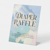 Signe De Table "Raffle de couche" Ciel envoyé (Recto)