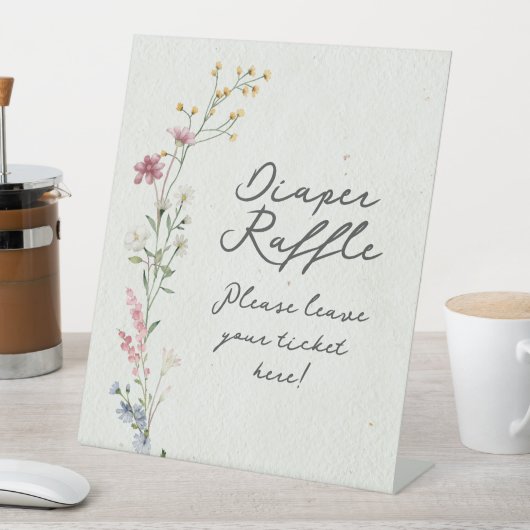 Signe De Table Raffle de couches (In SItu)