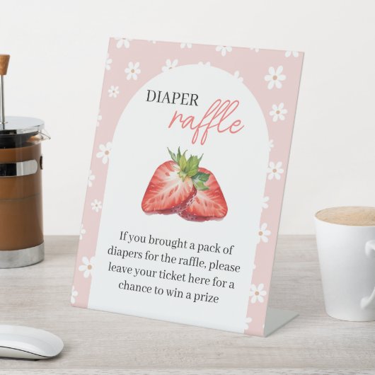 Signe De Table Raffle de couches sucrées Berry (In SItu)