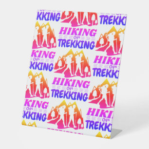 Signe De Table Randonnée ou trekking