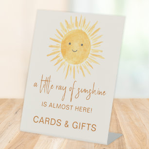 Signe De Table Ray Of Sunshine Cartes Et Baby shower Cadeaux