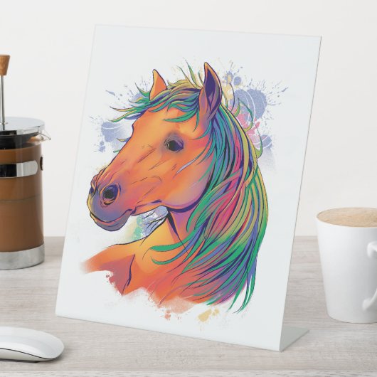 Signe De Table réaliste en illustration (In SItu)