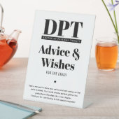 Signe De Table Réception moderne DPT - Conseils et souhaits (In SItu)