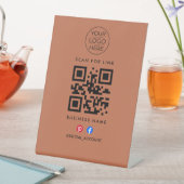 Signe De Table Rechercher le code QR du Link Hub (In SItu)