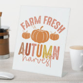 Signe De Table Récolte d'automne à la ferme (In SItu)