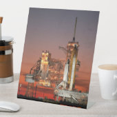 Signe De Table Red Sky for Space Shuttle Atlantis Launch (In SItu)