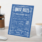 Signe De Table Règlement de la maison (In SItu)