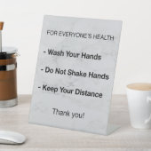 Signe De Table Règles de santé | Prévention des maladies (In SItu)