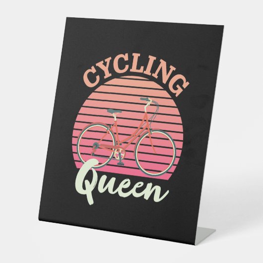 Signe De Table Reine cycliste (Recto)