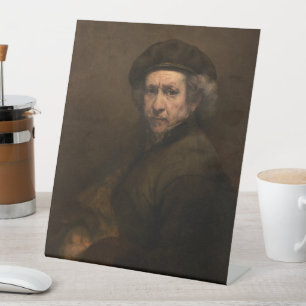 Signe De Table Rembrandt Self Portrait : Peintre Néerlandais de l