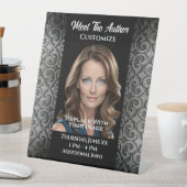 Signe De Table Rencontrez l'auteur frontière texturée (In SItu)